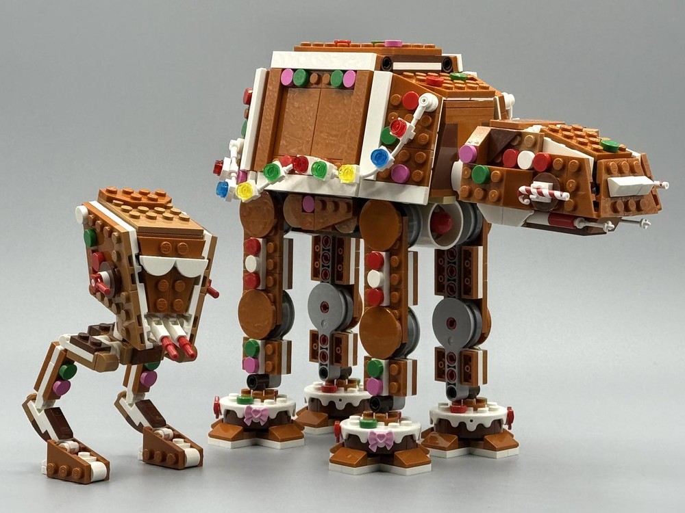 LEGO MOC-243165 Gingerbread AT-ST – (Fan‑Made) Build Instructions by ...