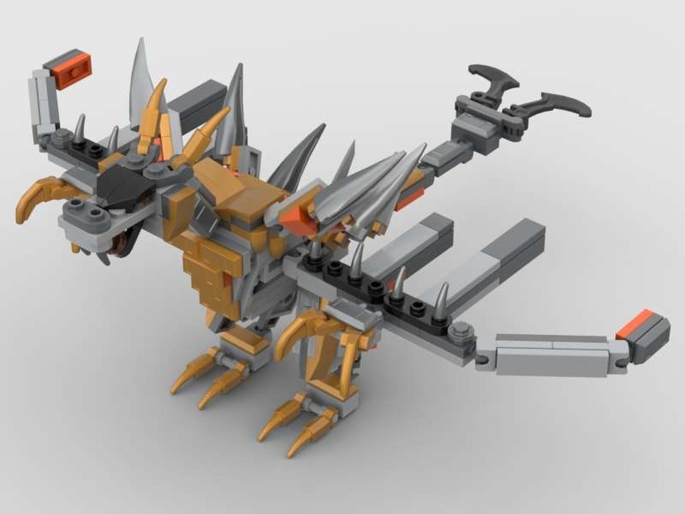 ZITIANYOUBUILD Dragon Shadow Mech Modell für Collection 1971 Stück MOC-118017 eB