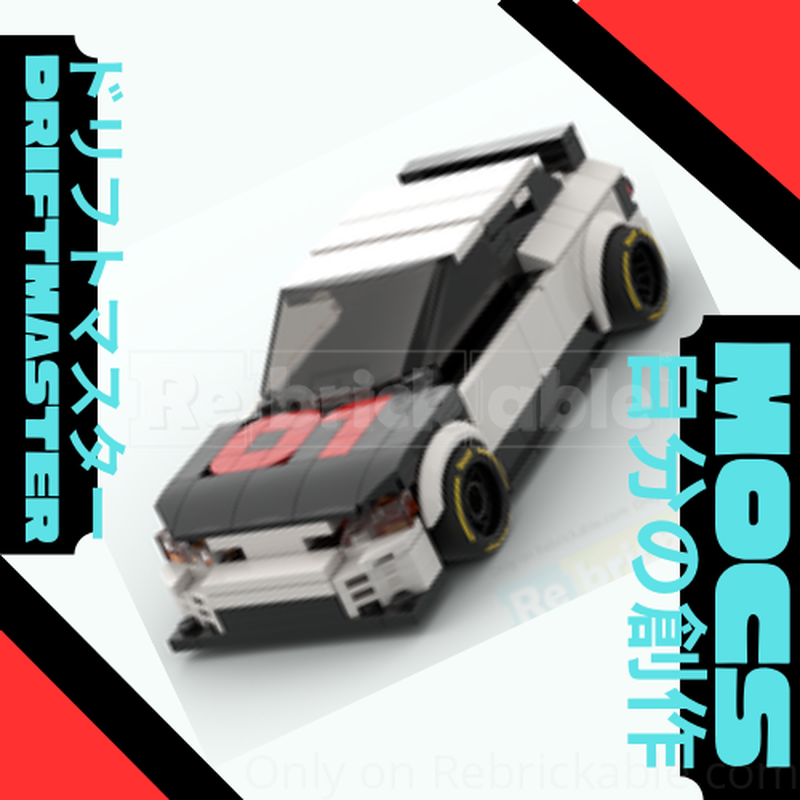 LEGO MOC-243205 nissan skyline r32 supercustom by Driftmaster_MOCs™️ ...