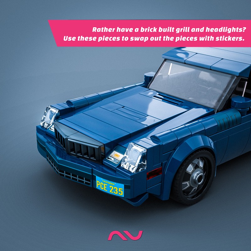 LEGO MOC-243230 Billy's Chevrolet Camaro Z/28 by NV Carmocs