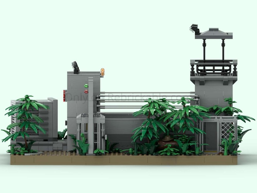 LEGO MOC-243237 raptor cage Jurassic park by William van Bricks ...