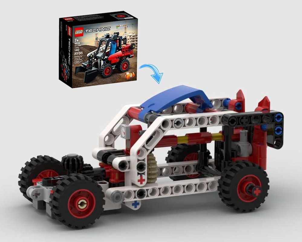 LEGO MOC-243257 Hot Rod 42116 Alternate Build by ErikGS | Rebrickable ...