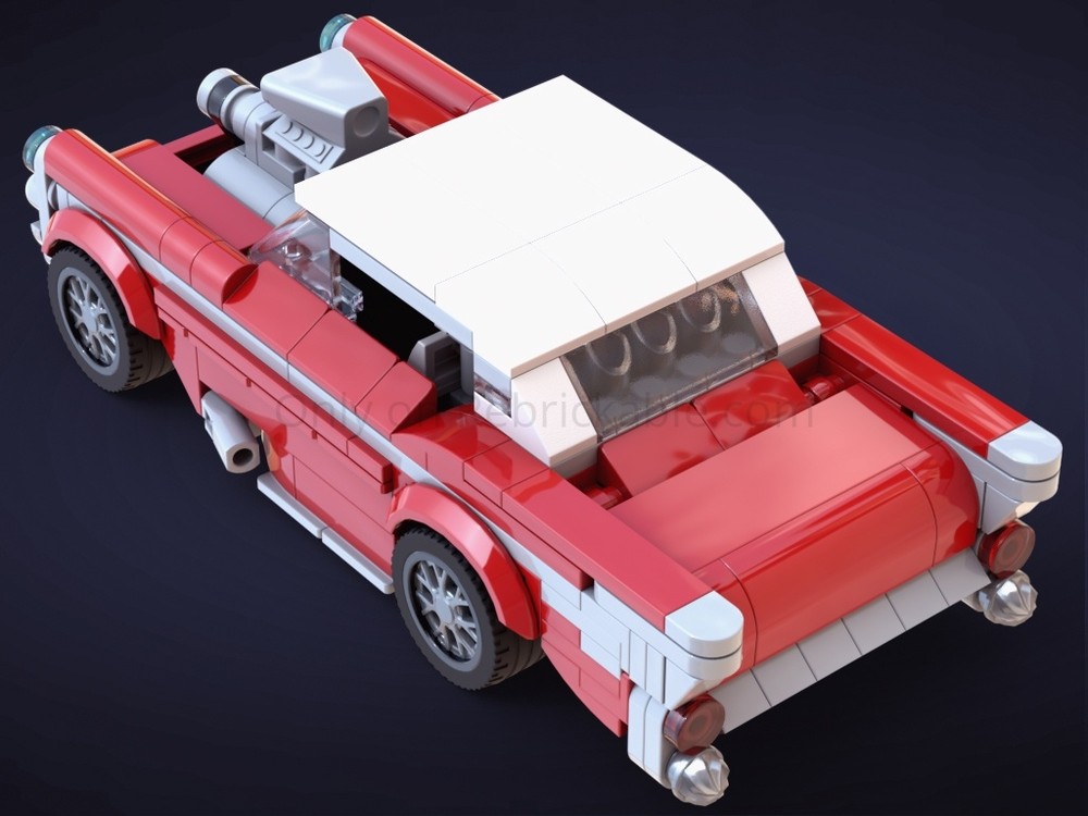 LEGO MOC Retro Racer by BuildyBat | Rebrickable - Build with LEGO