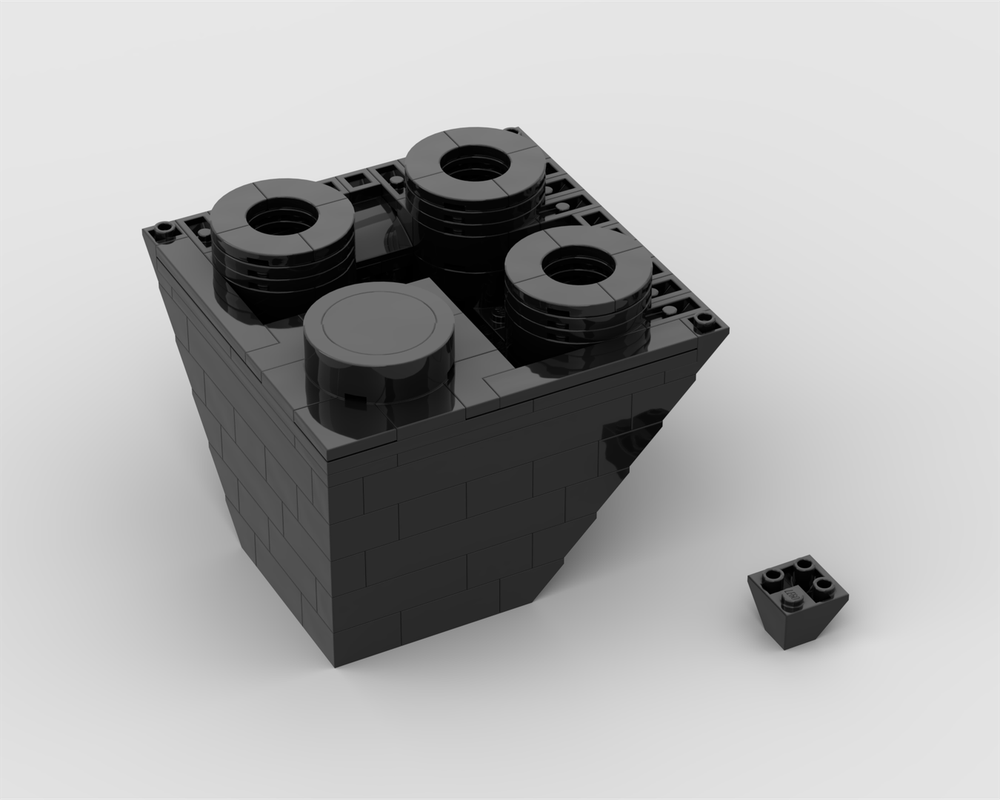 LEGO MOC-243267 Upscaled inverted convex slope by Briquoleur ...