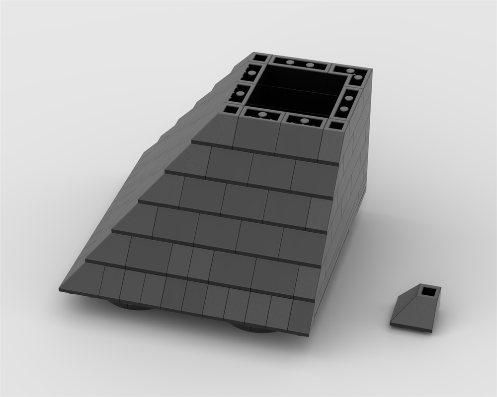 LEGO MOC-243267 Upscaled inverted convex slope by Briquoleur ...