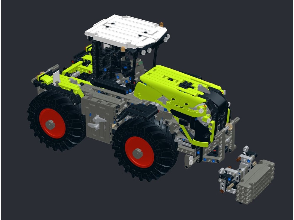 LEGO MOC-243273 Claas Xerion 5000 Trac VC - Simple RC by s90sml ...