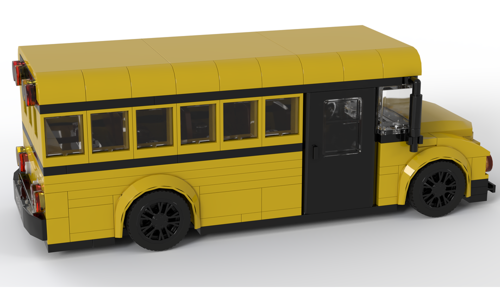 LEGO MOC School Bus by chichikb | Rebrickable - Build with LEGO