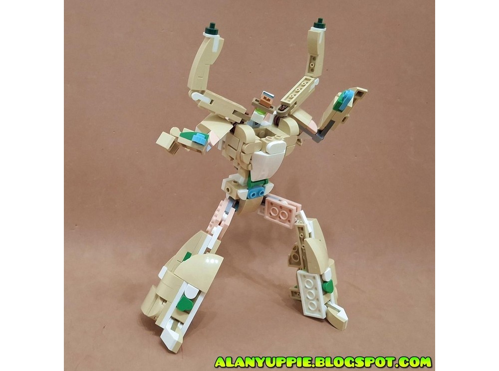 LEGO MOC Transformer Insecticon Shrapnel using LEGO Creator 31162: Cute ...