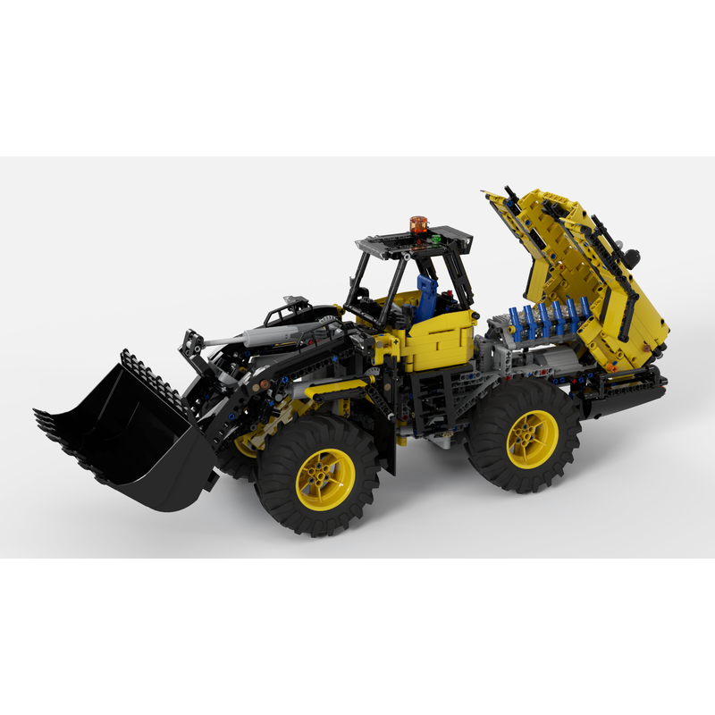 LEGO MOC-243375 Brickatsu Wheel Loader by Apachaihapachai | Rebrickable ...