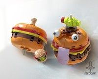 Spinning Top #21 Durrr Burger Eating Burgers