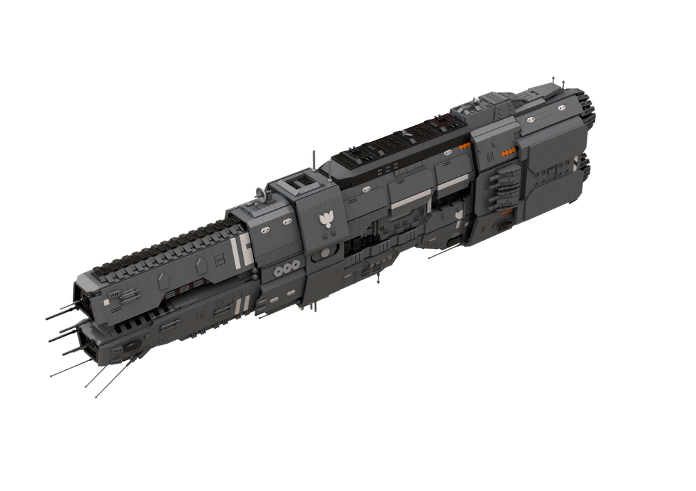 LEGO MOC-243432 Artemis-class Battlecruiser - UNSC Artemis Agrotera by ...