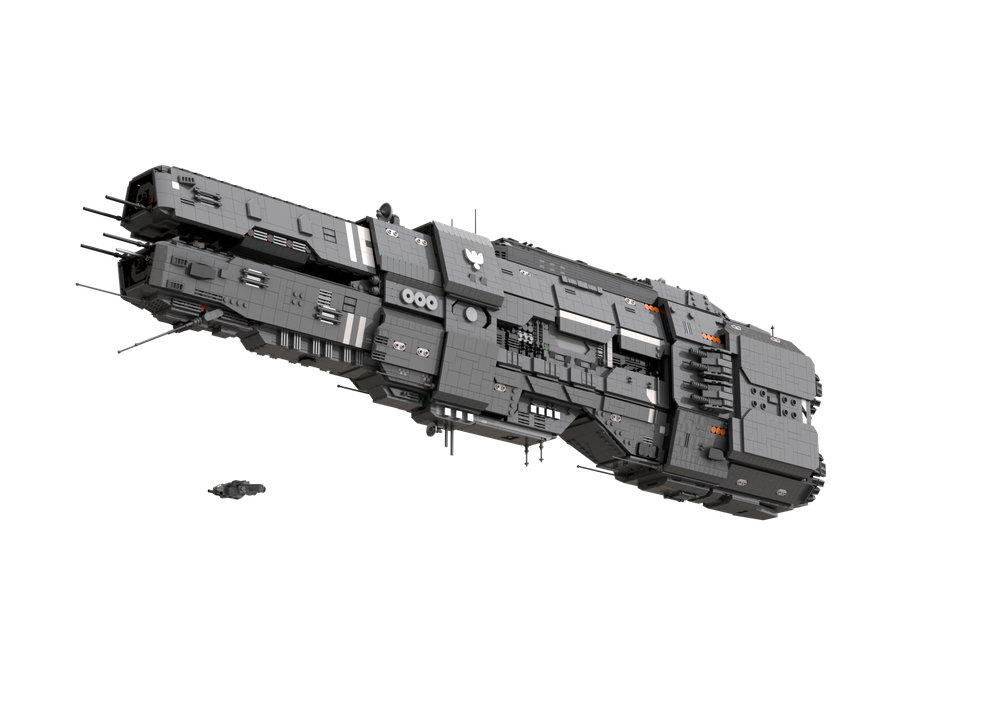 LEGO MOC-243432 Artemis-class Battlecruiser - UNSC Artemis Agrotera by ...