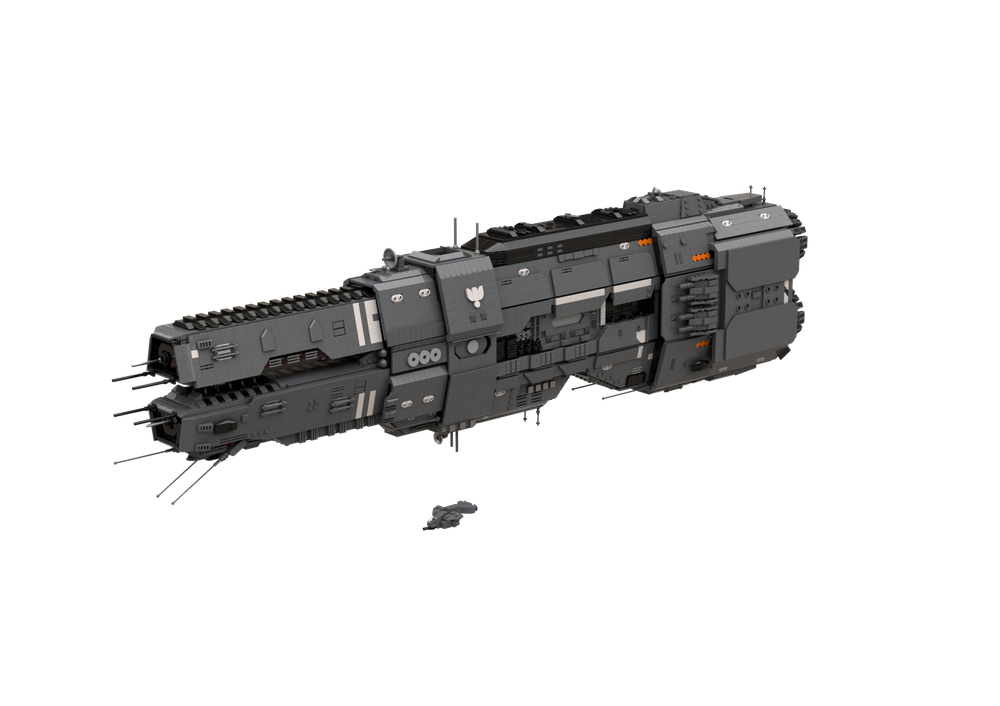 LEGO MOC-243432 Artemis-class Battlecruiser - UNSC Artemis Agrotera by ...