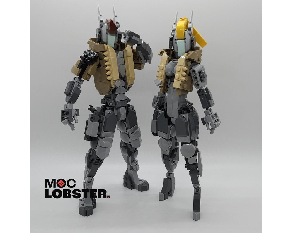LEGO MOC-243433 Space Rangers Cal & Cassie by Moc_Lobster | Rebrickable ...