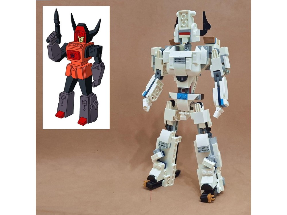 LEGO MOC-243442 Transformer Bull / Predacon Tantrum using LEGO Creator ...
