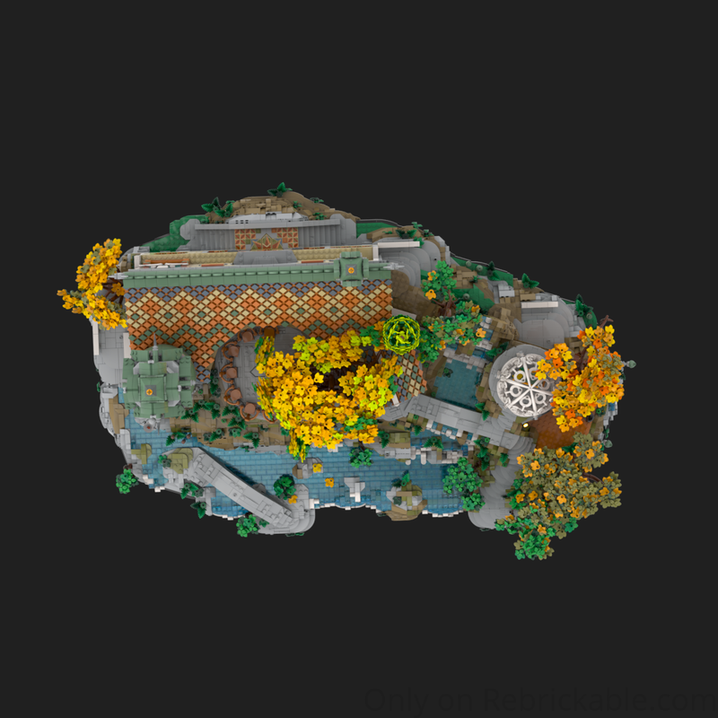 LEGO MOC-243472 Rivendell Display Base by rebelnili | Rebrickable ...