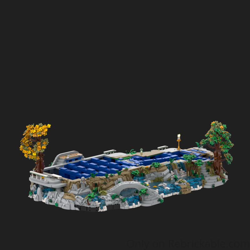 LEGO MOC-243472 Rivendell Display Base by rebelnili | Rebrickable ...