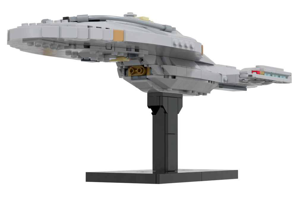 LEGO MOC Intrepid class (Ent-D Scale) by Lilium Brick Yards ...