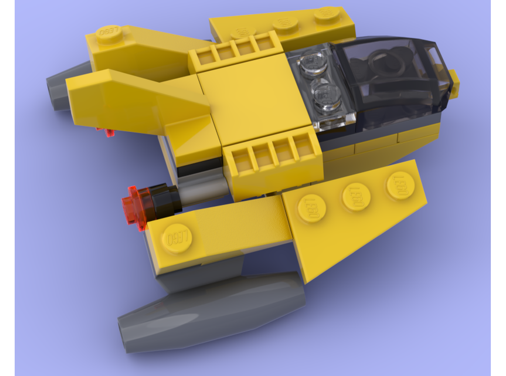 LEGO MOC-243489 4348 - Sea Speeder by JusTiCe8 | Rebrickable - Build ...