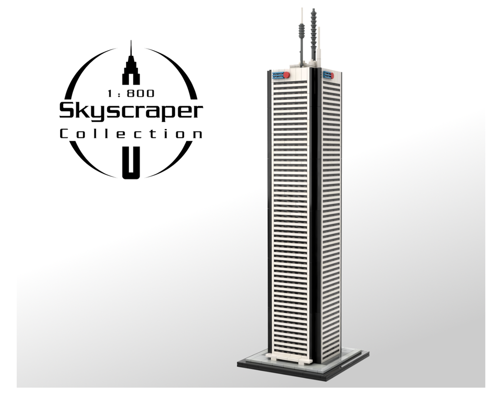 LEGO MOC-243505 First Canadian Place 1:800 Scale by SPBrix ...