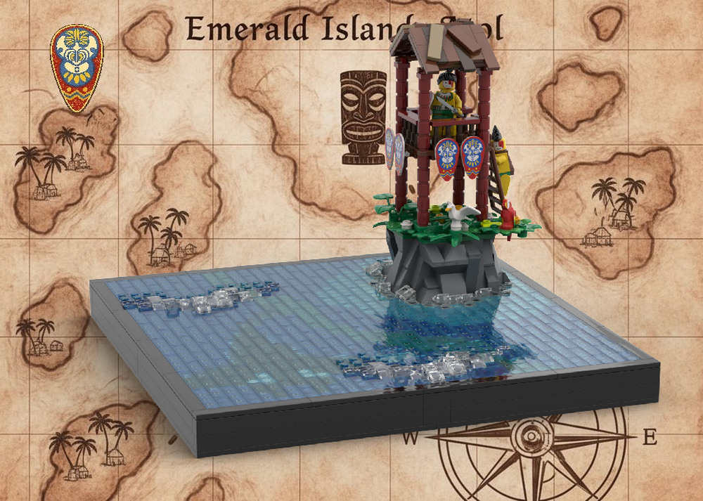 LEGO MOC-243564 🏝️ THE ISLANDERS WATCHTOWER OF THE REEF! 🌊 by ...