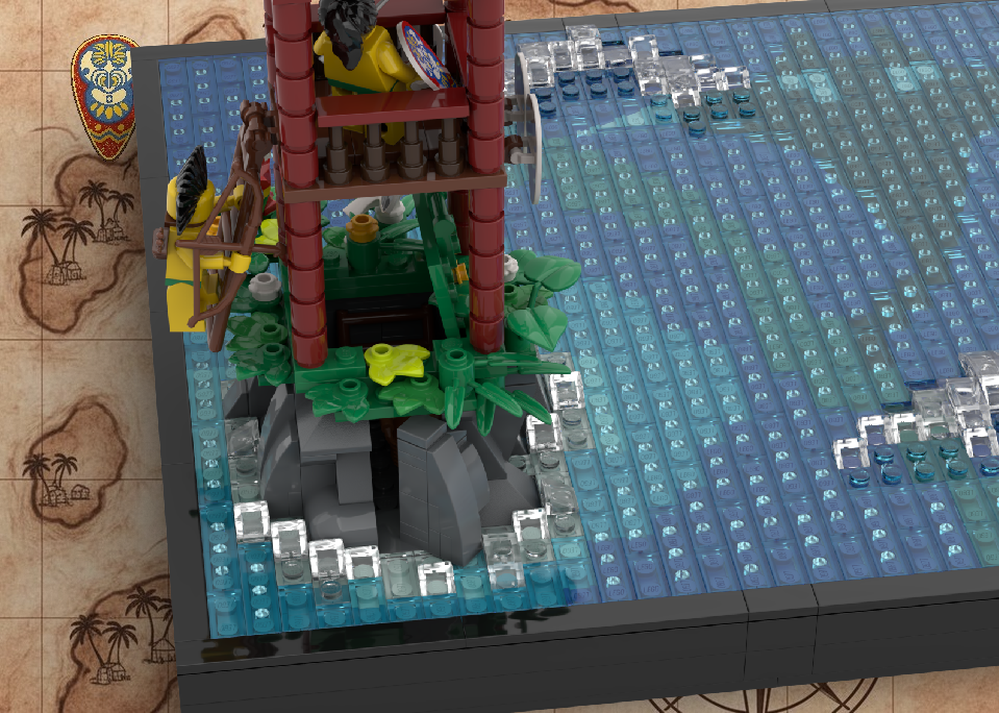LEGO MOC 🏝️ THE ISLANDERS WATCHTOWER OF THE REEF! 🌊 by JollyRogers8441 ...
