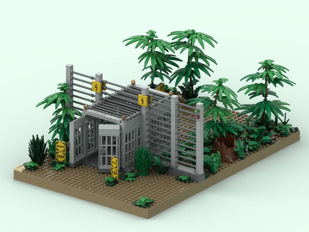 LEGO MOC small entrance by William van Bricks | Rebrickable - Build ...