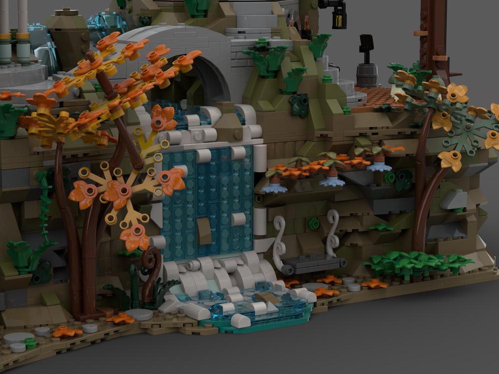 LEGO MOC-243614 10316 Base for Rivendell with an Ancestral Hall by Max ...