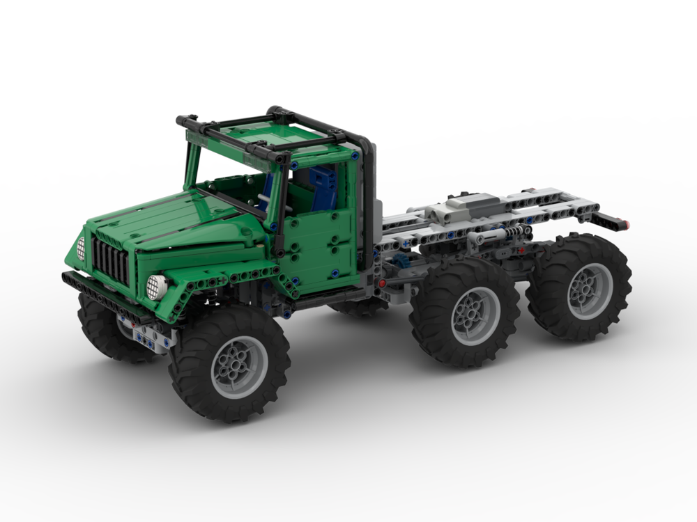 LEGO MOC-243651 Zil 131 Trial Truck by gyenesvi | Rebrickable