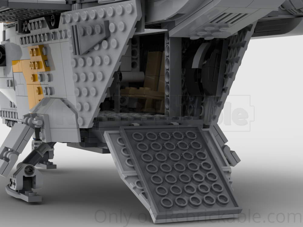 LEGO MOC-243661 75292 Razor-Crest Modifications: Mando and Grogu by ...