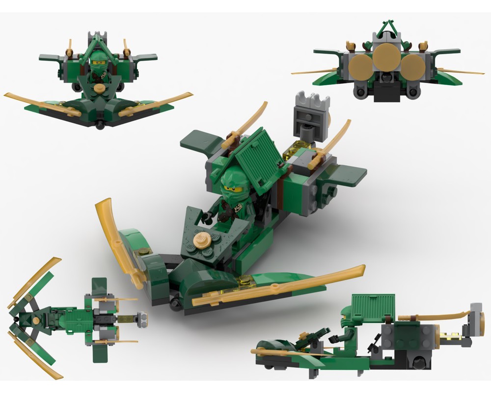 LEGO MOC-24368 Green Arrow (11909) (Ninjago 2019) | Rebrickable - Build ...