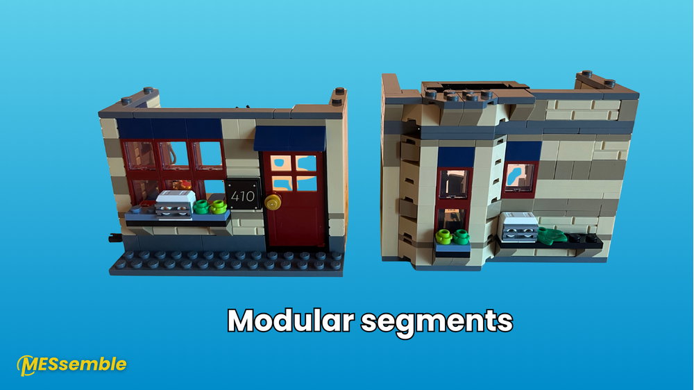 LEGO MOC-243716 Peter Parker's Apartment - Mini Modular by MESsemble ...