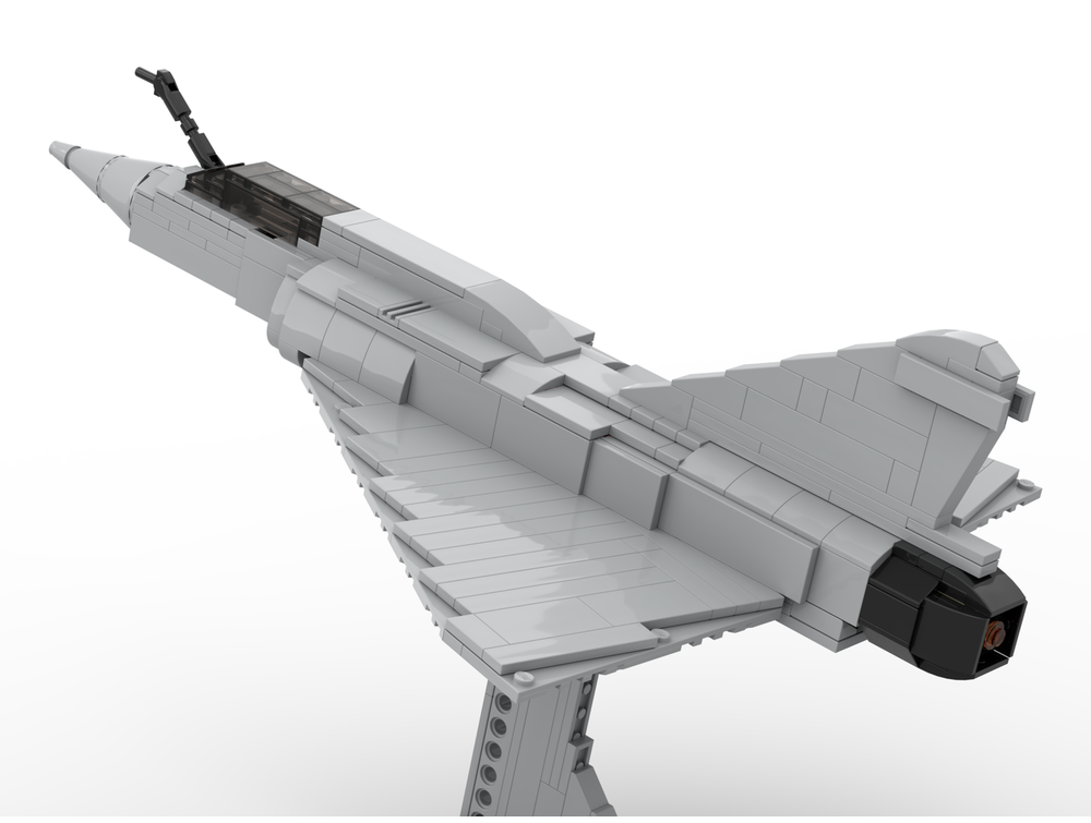 LEGO MOC-243756 Mirage 2000 by Design_and_Create | Rebrickable - Build ...