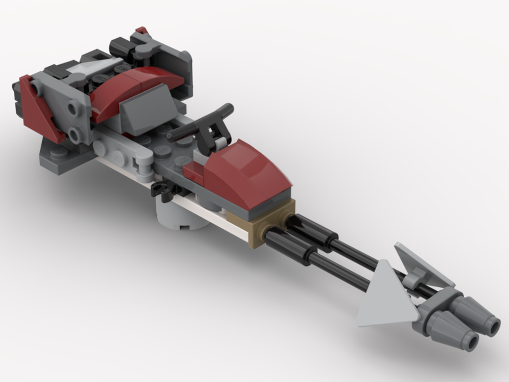 LEGO MOC-243762 BARC-Style Clone Speeder – Alternate Build for