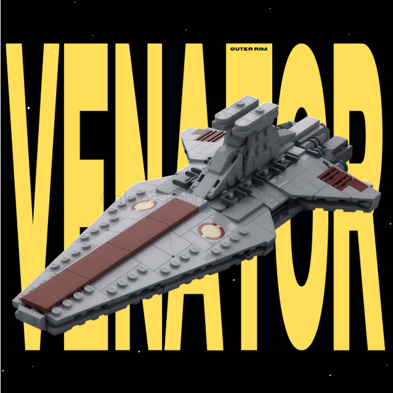 LEGO MOC-243793 Midi-Scale Venator - ROTS V2 by Outer Rim | Rebrickable ...