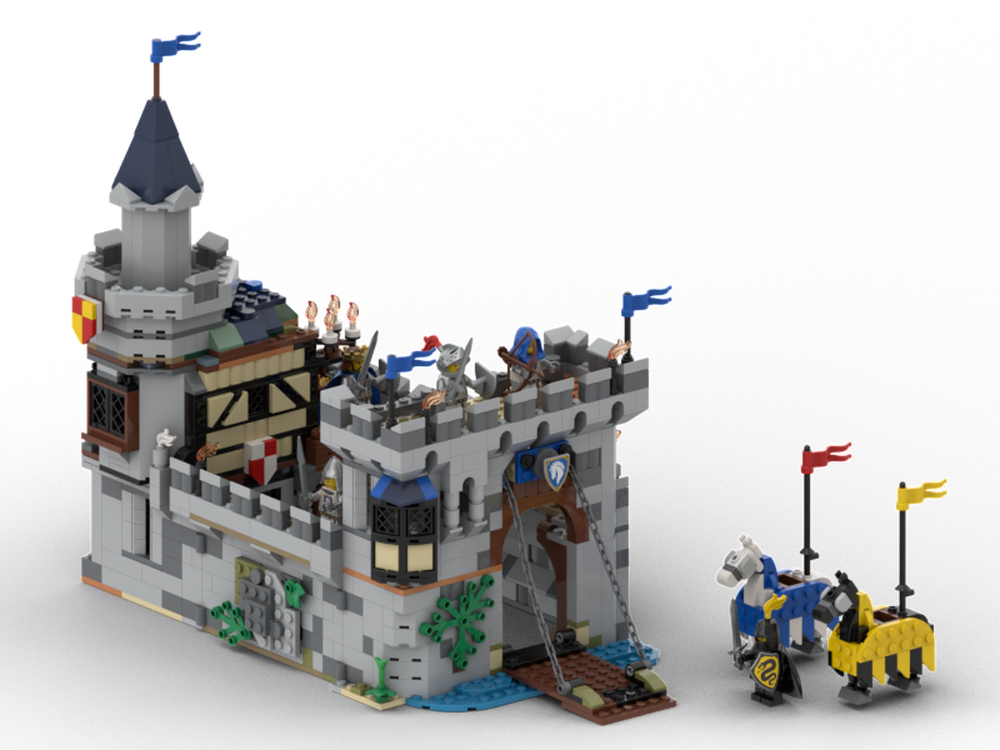 LEGO MOC-243803 Castle of the Horse Knight - Alternate Build