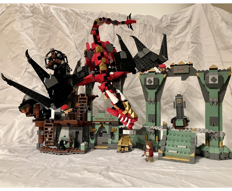 LEGO MOC-243811 Red Dragon by b00k_w0rm | Rebrickable - Build with LEGO