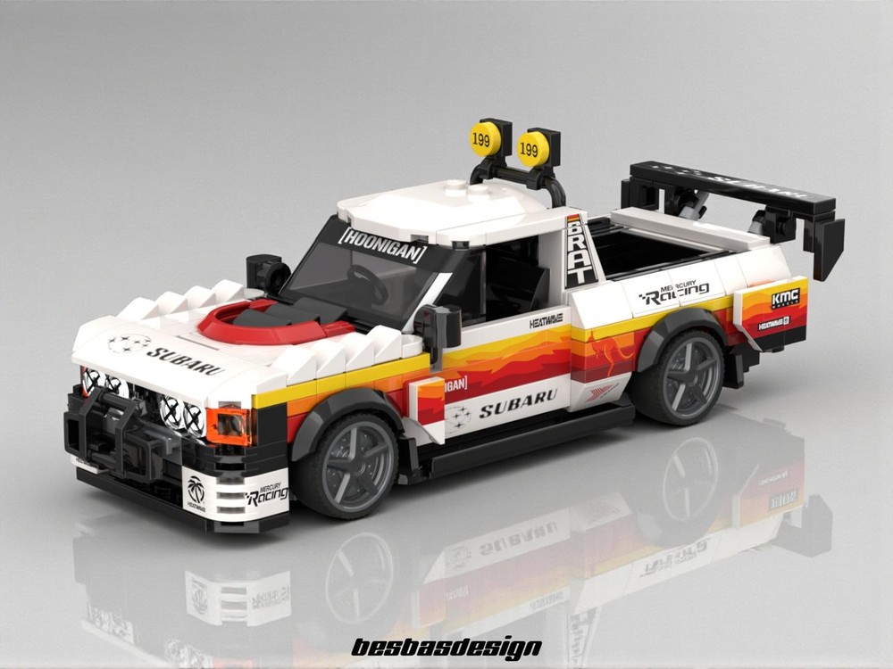 LEGO MOC-243830 Subaru Brat (Travis Pastrana) by besbasdesign