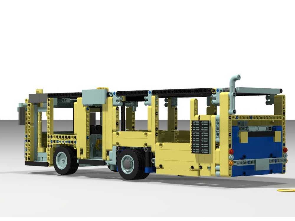 LEGO MOC-243856 city bus by Laowang | Rebrickable - Build with LEGO