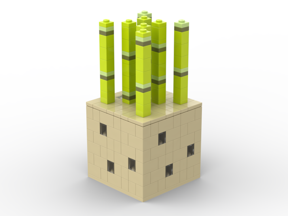 LEGO MOC-243901 Sugar Cane Block by aure bricks | Rebrickable - Build ...