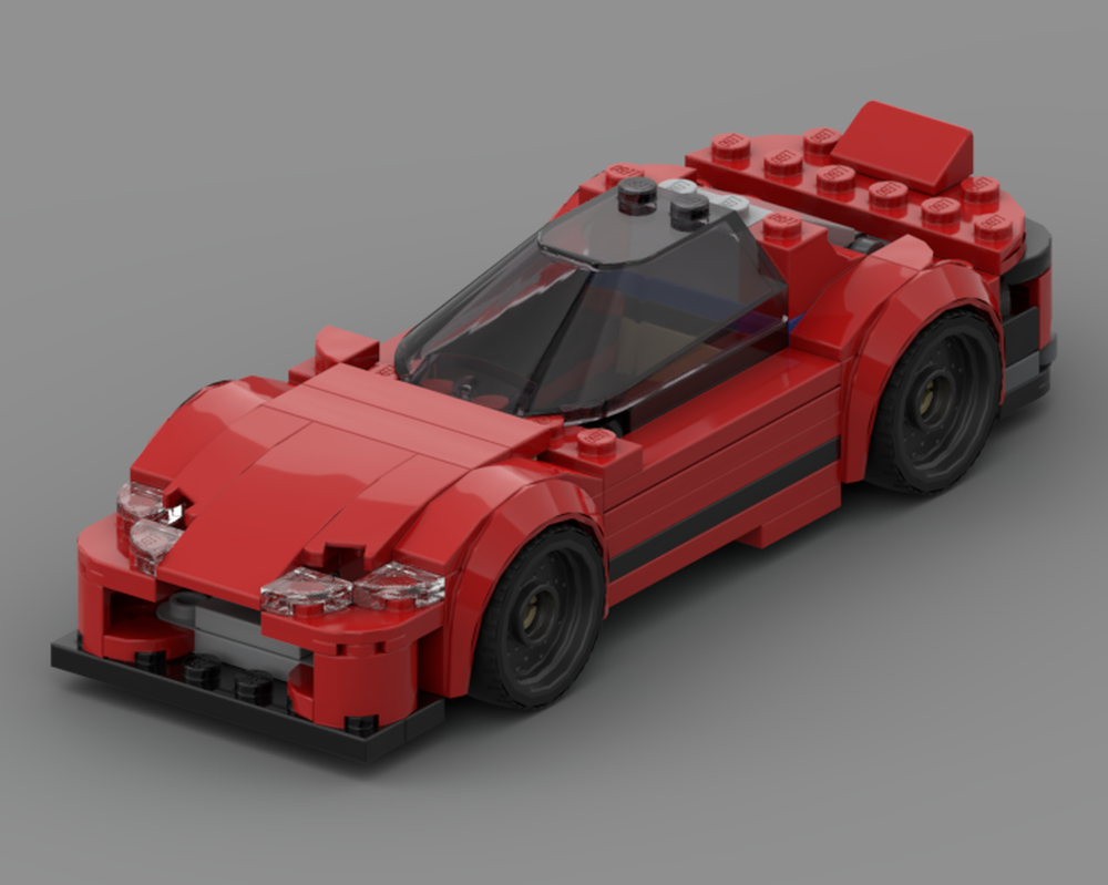 LEGO MOC-243924 Subwoofer Sports Car (60448 alt) by DRT16