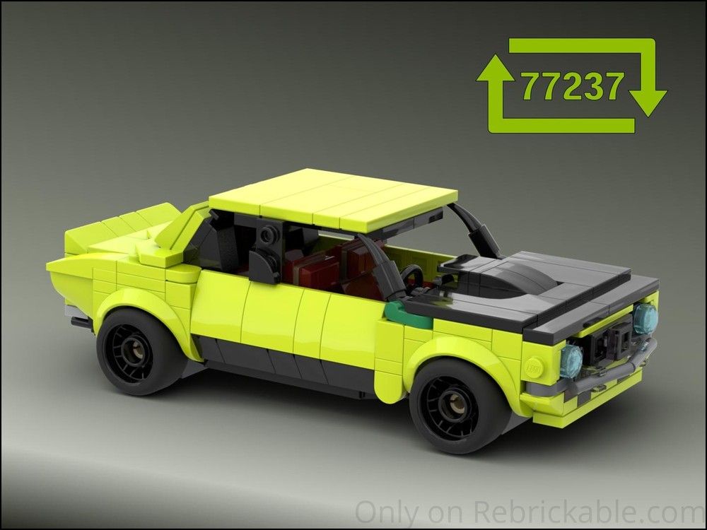 LEGO MOC-243950 77237 Aussie Muscle Car by OzBrick | Rebrickable