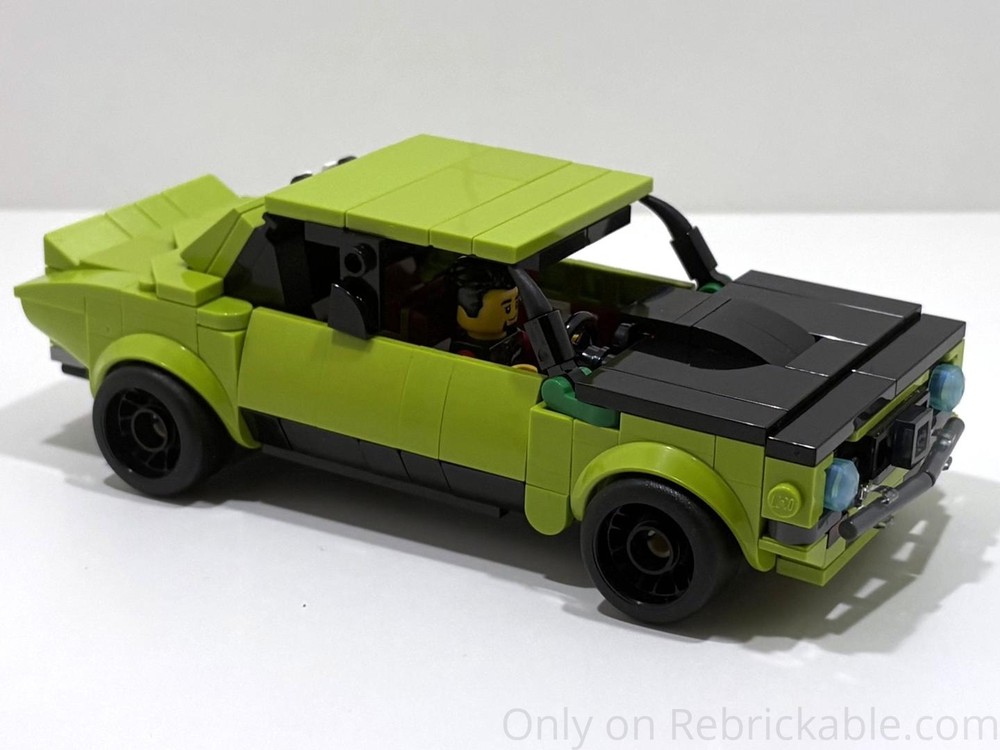 LEGO MOC-243950 77237 Aussie Muscle Car by OzBrick | Rebrickable