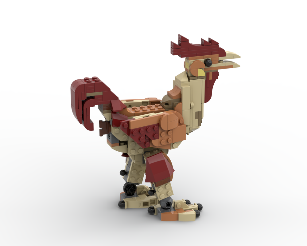 LEGO MOC-244040 76970 Chicken by Nequmodiva | Rebrickable - Build