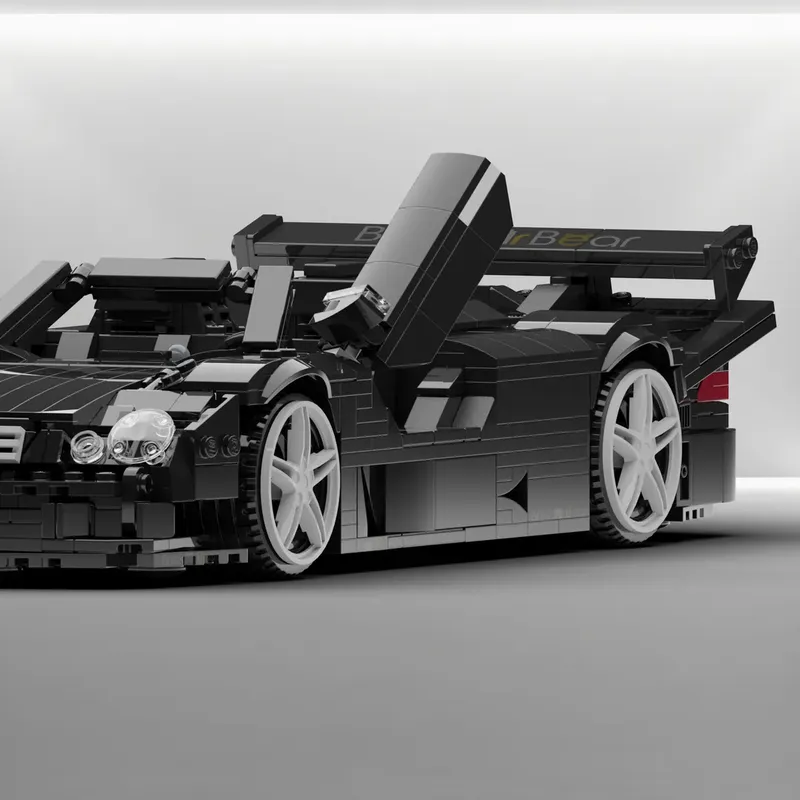 LEGO MOC-244061 Mercedes CLK GTR Roadster Inspired - 1:16 Scale
