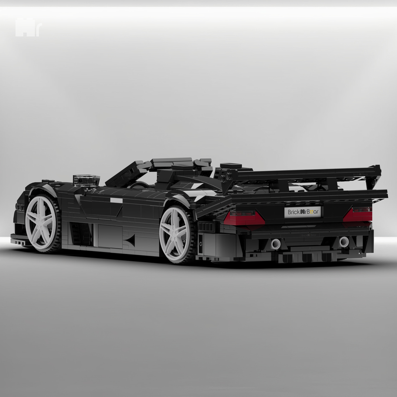 LEGO MOC-244061 Mercedes CLK GTR Roadster Inspired - 1:16 Scale