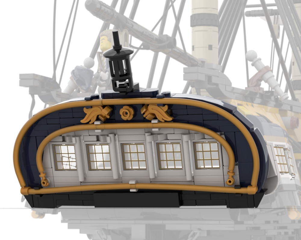 LEGO MOC-244089 Euryalus Alternate Stern Modification 2 by boeing_787_8 ...