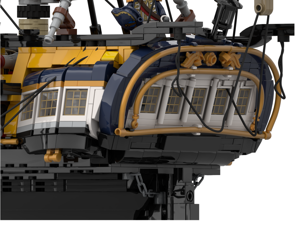 LEGO MOC-244089 Euryalus Alternate Stern Modification 2 by boeing_787_8 ...