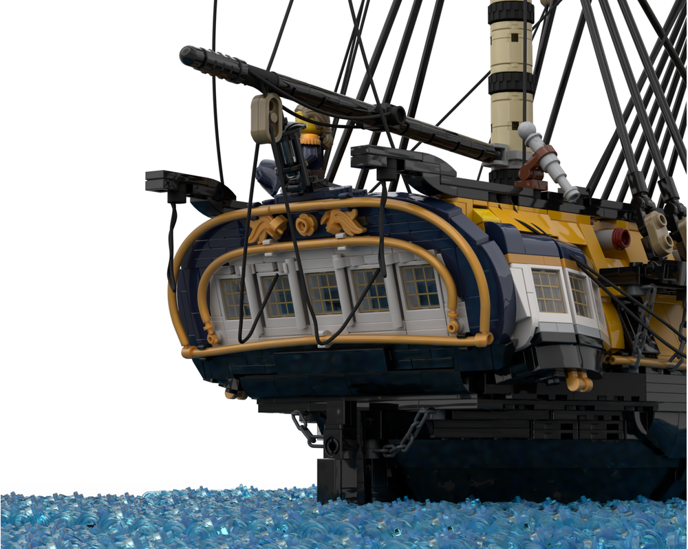 LEGO MOC-244089 Euryalus Alternate Stern Modification 2 by boeing_787_8 ...