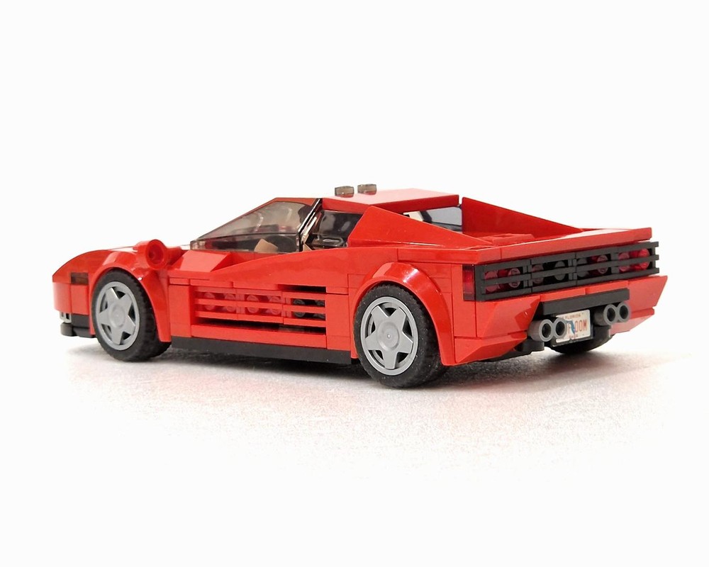 LEGO MOC-244096 Testarossa - Rosso Corsa by firefabric | Rebrickable ...